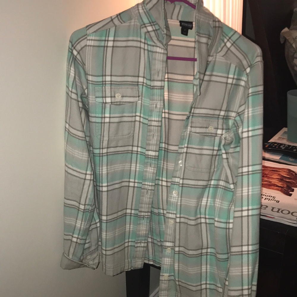 Patagonia flannel- organic cotton